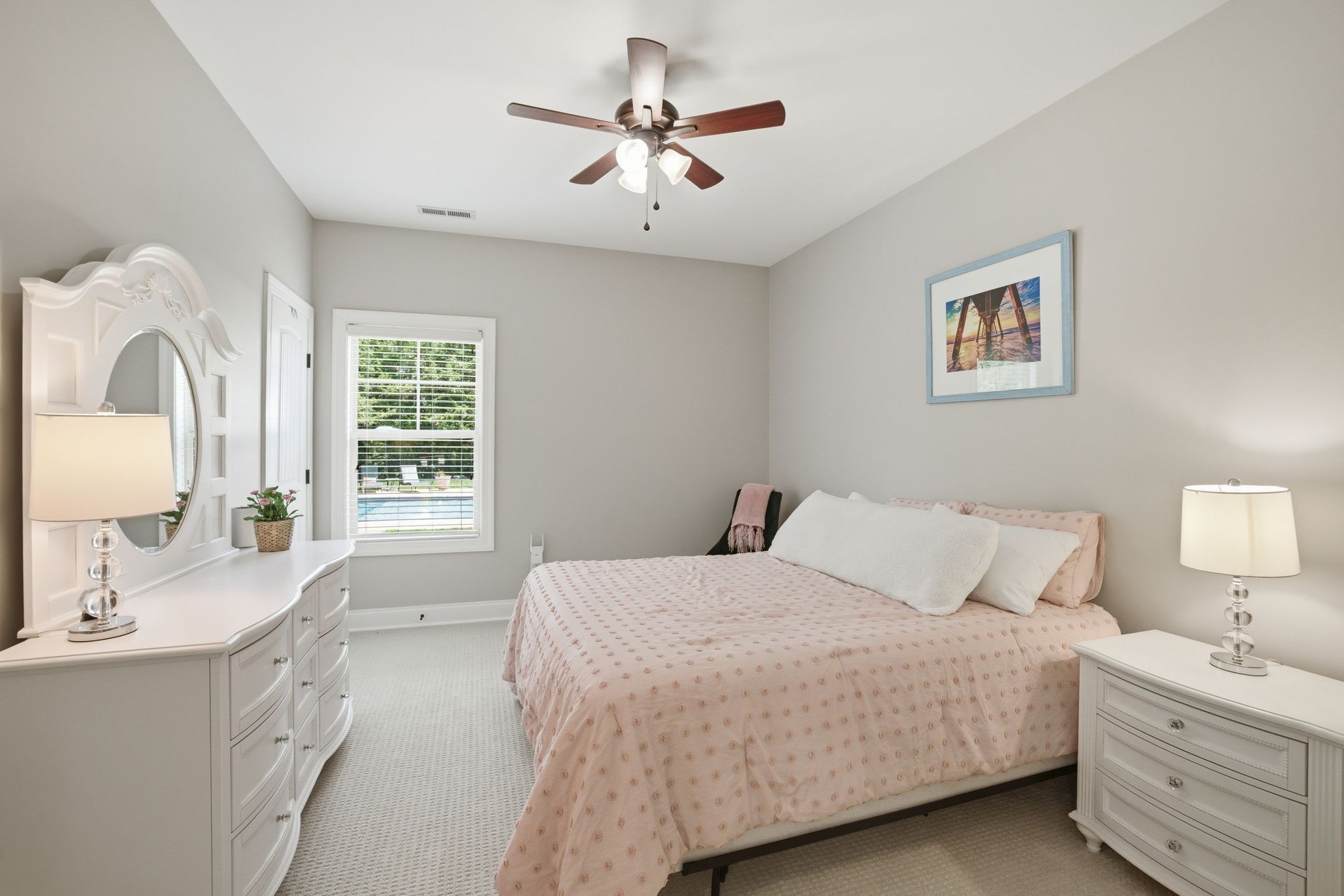211 Fox Den Way Murfreesboro, TN 37130 - Photo 19 of 64 a bedroom with a large bed and a table