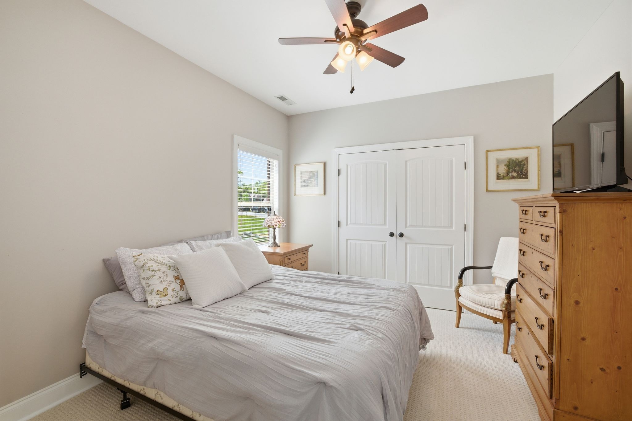 211 Fox Den Way Murfreesboro, TN 37130 - Photo 22 of 64 a bedroom with a bed and wooden floor
