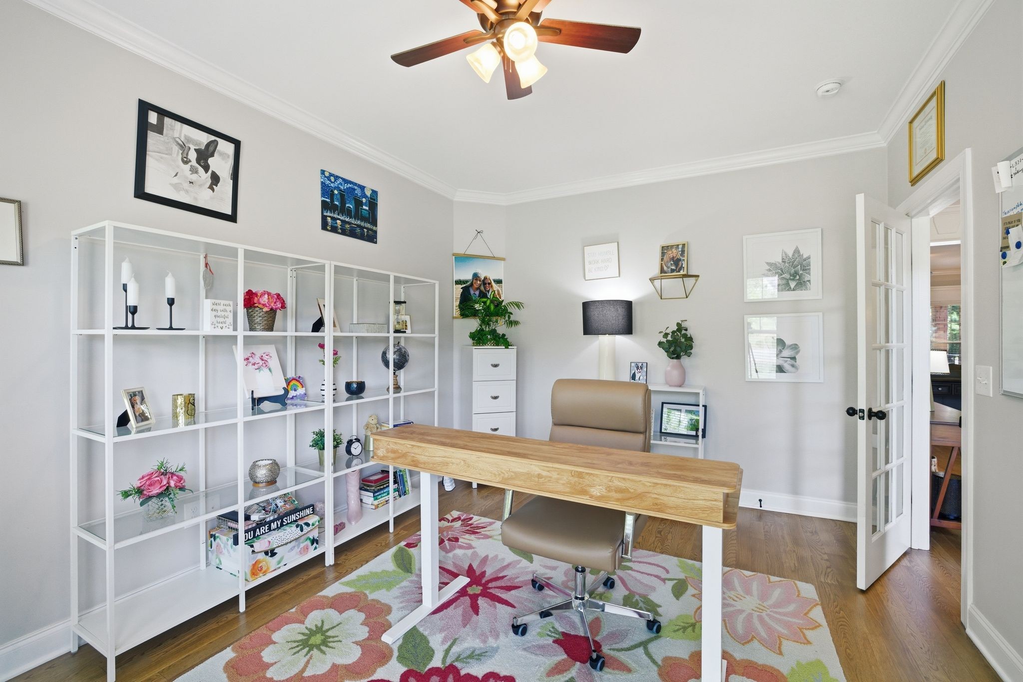 211 Fox Den Way Murfreesboro, TN 37130 - Photo 25 of 64 a workspace with furniture and wooden floor