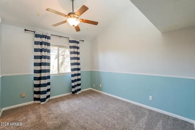 a close view of closet