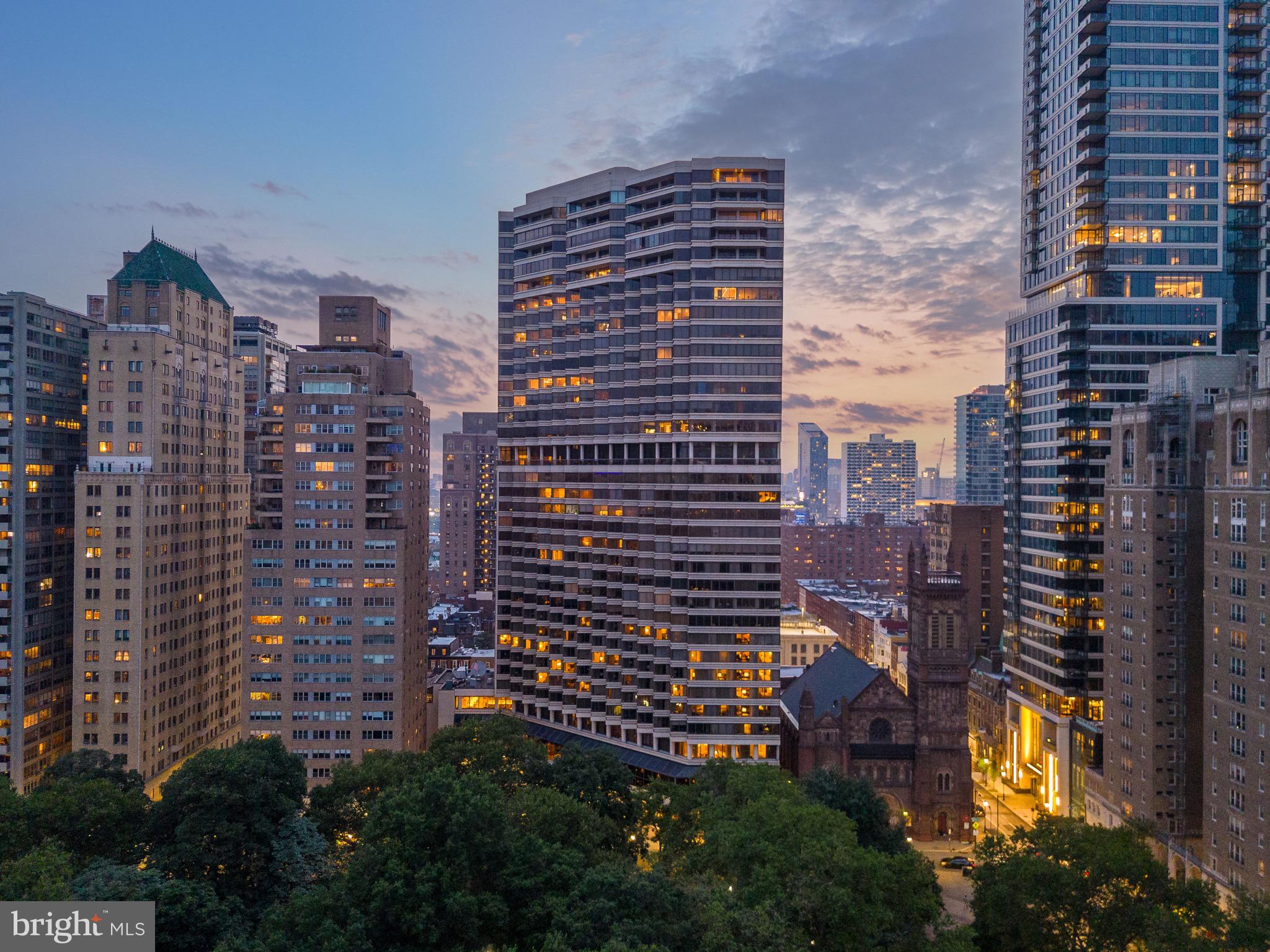 210 West Rittenhouse Square, Unit 21062107 Philadelphia, PA 19103 - Photo 2 of 74 a view of a city with tall buildings