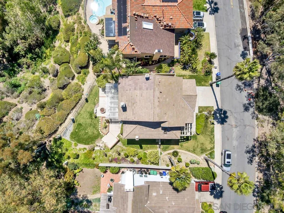 7967 Wing Span Drive San Diego, CA 92119 - Photo 40 of 45 an aerial view of residential houses with outdoor space