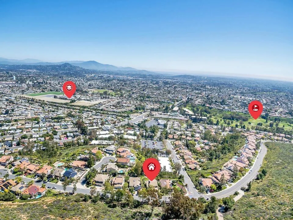 7967 Wing Span Drive San Diego, CA 92119 - Photo 42 of 45 an aerial view of city