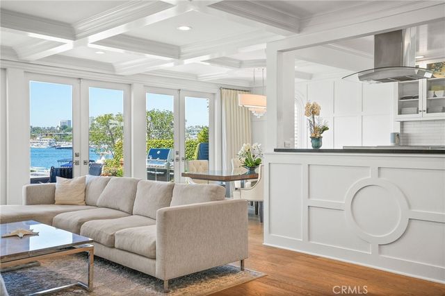 a view of a room with furniture window and wooden floor