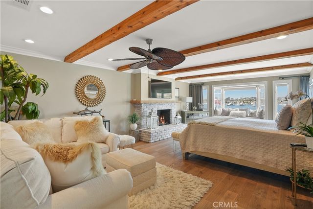 a view of a balcony from a roof deck