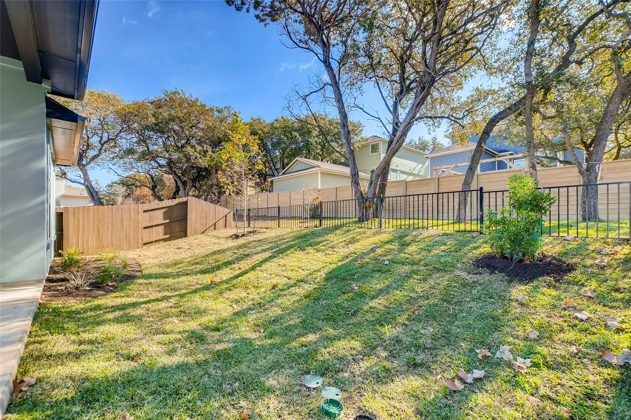 601 C-Bar Ranch Trail, Unit 28 Cedar Park, TX 78613 - Photo 26 of 27 Large Backyard