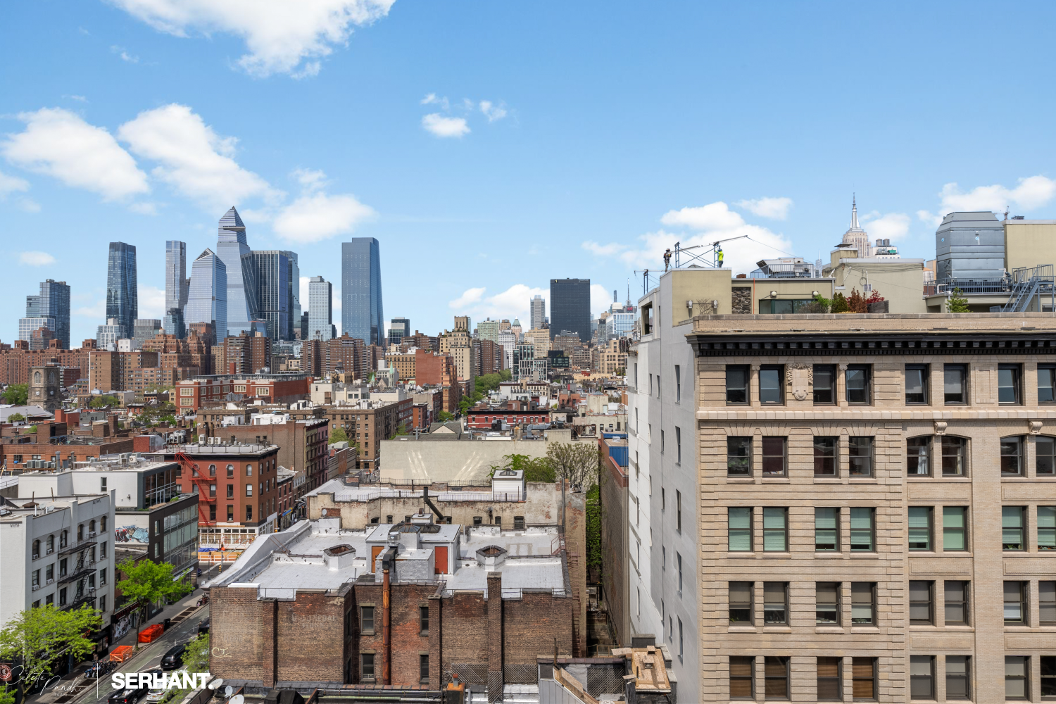 270 West 17th Street, Unit 12BC Manhattan, NY 10011 - Photo 10 of 23 a view of a city that has tall buildings