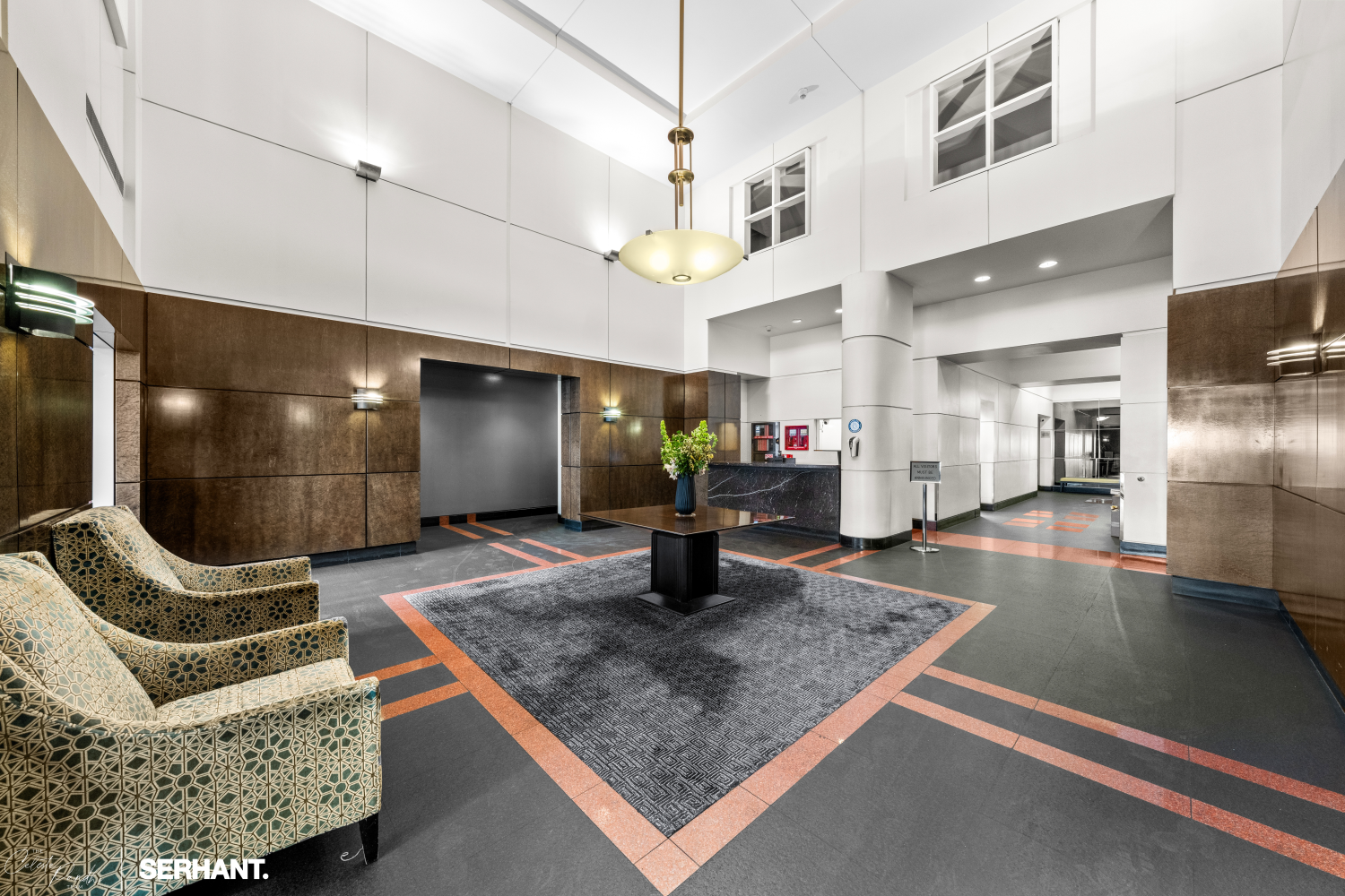 270 West 17th Street, Unit 12BC Manhattan, NY 10011 - Photo 21 of 23 a kitchen with stainless steel appliances granite countertop a sink and a counter