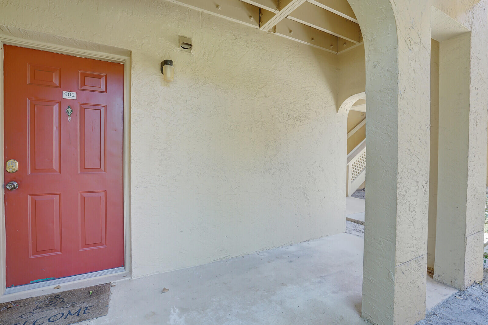4855 Via Palm Lakes, Unit 902 West Palm Beach, FL 33417 - Photo 23 of 24 a view of a hallway with closet area