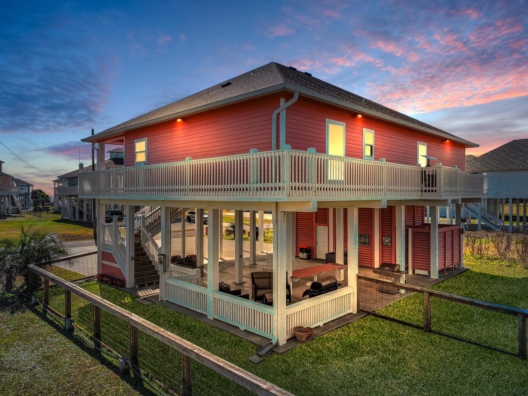 2383 Sandpiper Crystal Beach, TX 77650 - Photo 2 of 48 a view of a small house outdoor space