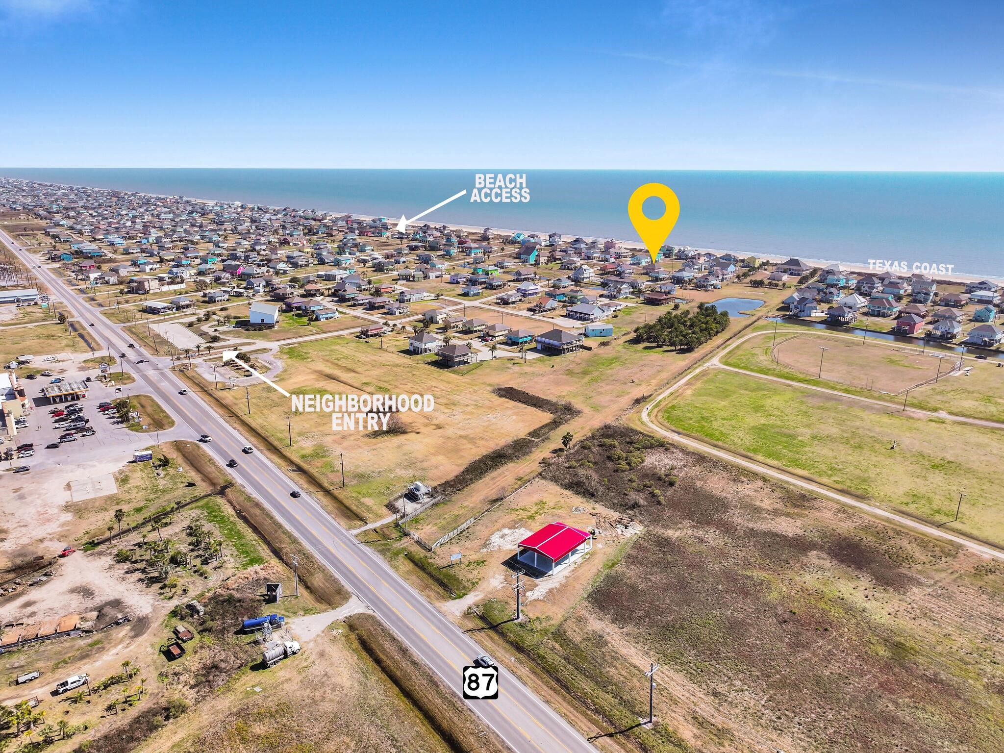 2383 Sandpiper Crystal Beach, TX 77650 - Photo 48 of 48 a view of city