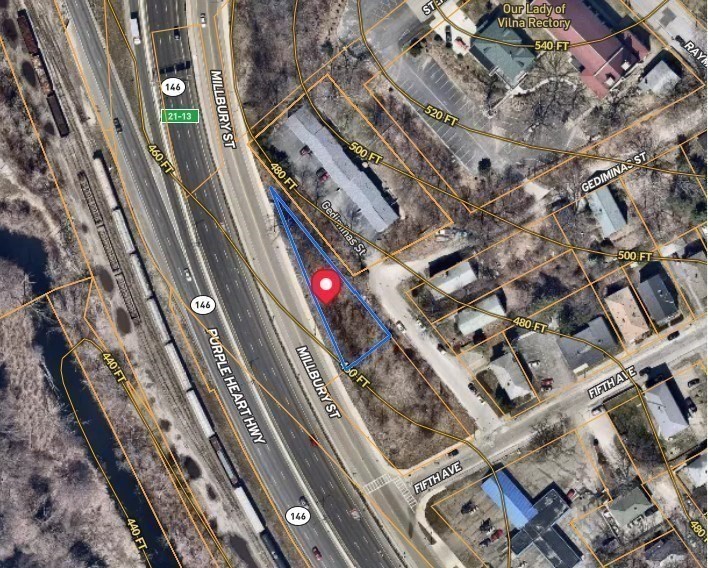 3 A Gediminas Street Worcester, MA 01610 - Photo 4 of 9 a city view with tall buildings