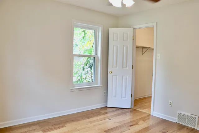 a view of empty room