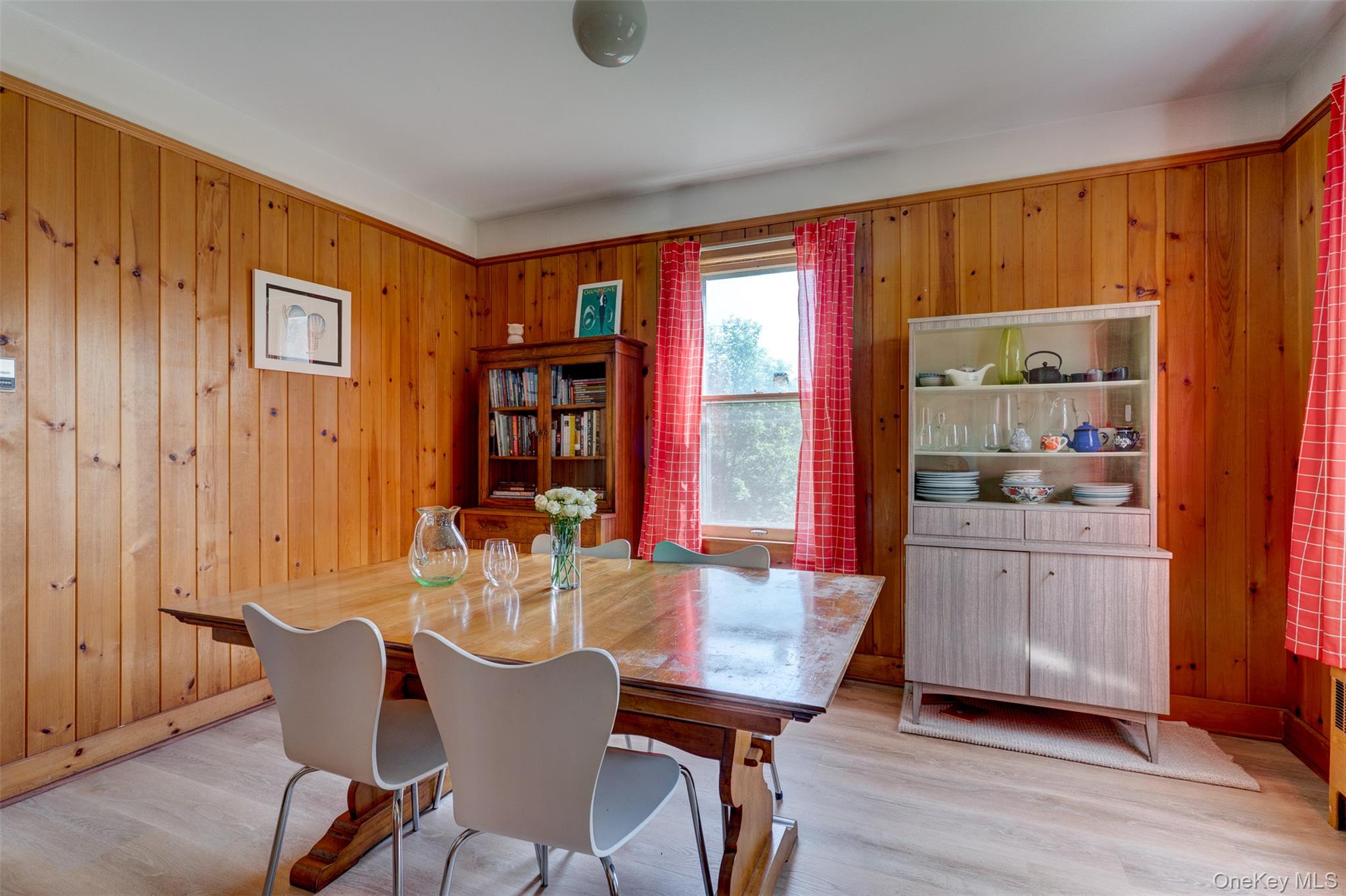 578 Bethlehem Road Callicoon Center, NY 12724 - Photo 11 of 39 a view of a dining room with furniture window and wooden floor