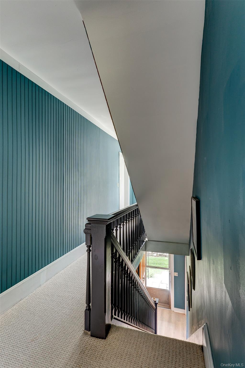 578 Bethlehem Road Callicoon Center, NY 12724 - Photo 16 of 39 a view of staircase with wooden floor and white walls