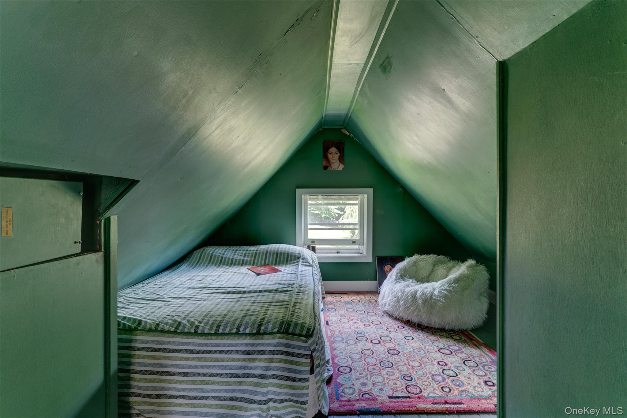 578 Bethlehem Road Callicoon Center, NY 12724 - Photo 27 of 39 a bedroom with a bed and a window