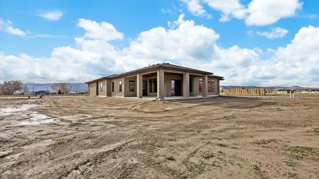 a view of a house with a white house