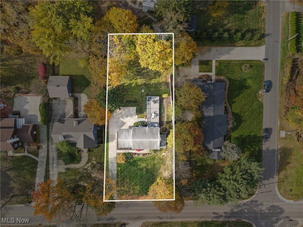 360 Sand Run Road Akron, OH 44313 - Photo 38 of 44 Aerial view with lot lines