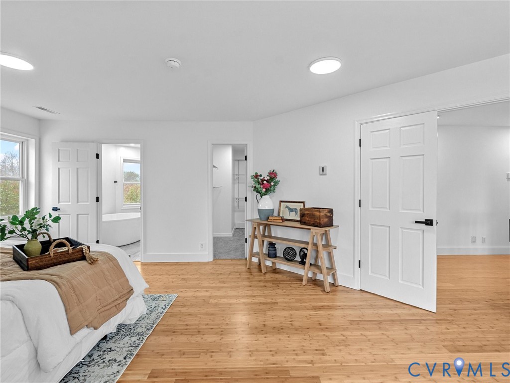 5117 Byrd Mill Road Louisa, VA 23093 - Photo 30 of 50 Bedroom with light wood-type flooring and baseboar
