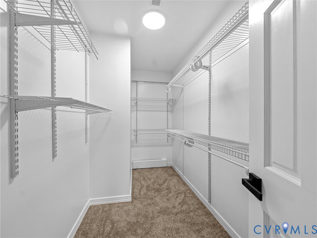 5117 Byrd Mill Road Louisa, VA 23093 - Photo 32 of 50 Walk in closet with light carpet