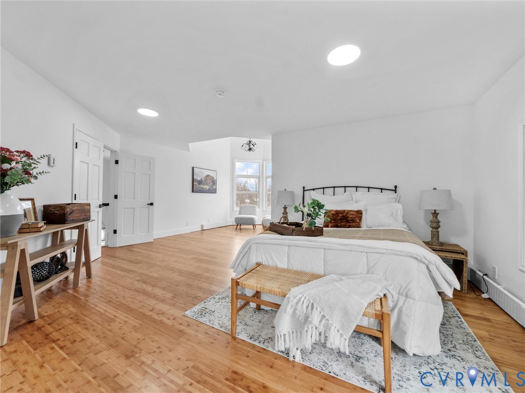 5117 Byrd Mill Road Louisa, VA 23093 - Photo 33 of 50 Bedroom featuring light wood-type flooring and rec