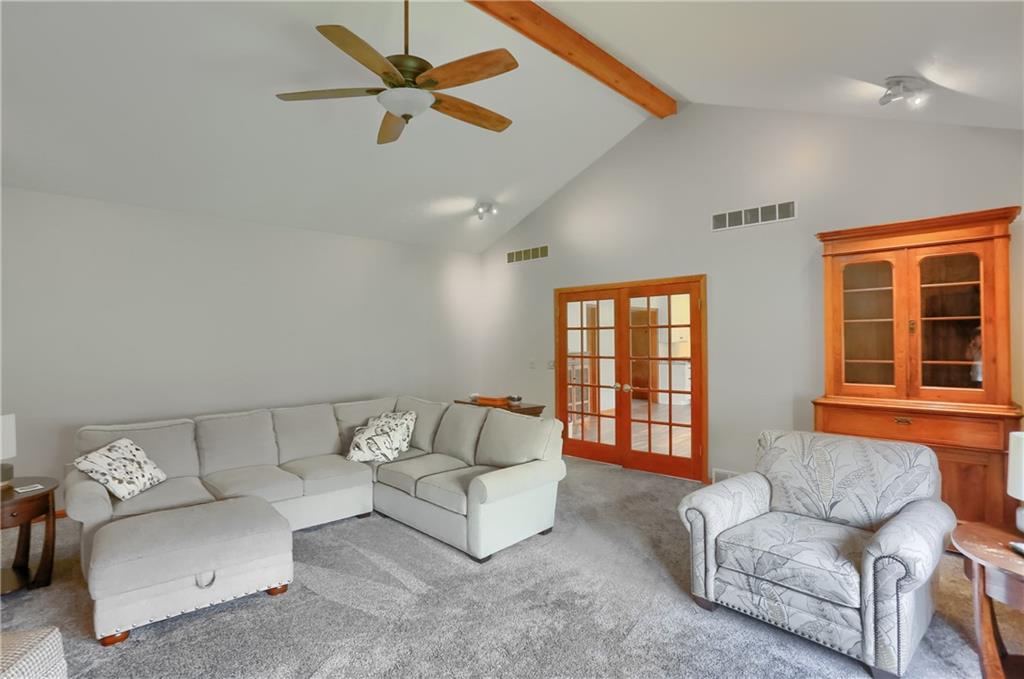 110 Larkspur Circle Butler, PA 16002 - Photo 22 of 50 French doors separate the family room, making it a private space your favorite family shows and movies nights.