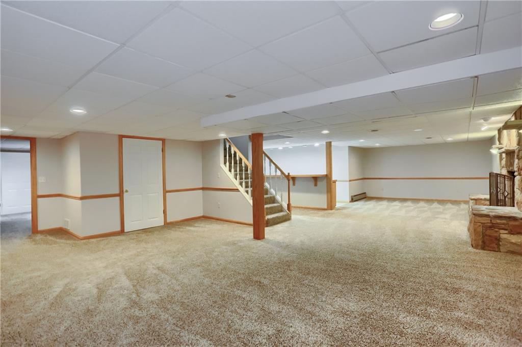 110 Larkspur Circle Butler, PA 16002 - Photo 35 of 50 The finished lower level does not disappoint with ample flex space for your needs. A game room area, media room, bar room, flex space, it has it all!