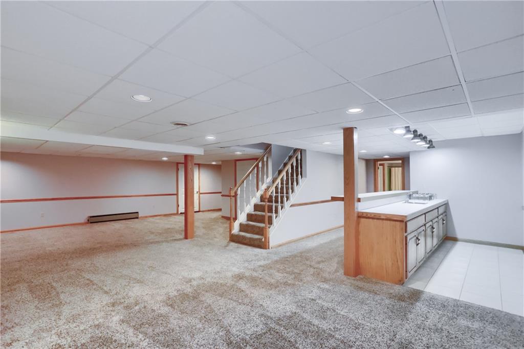 110 Larkspur Circle Butler, PA 16002 - Photo 38 of 50 The lower level has a bar area for all your entertaining needs.