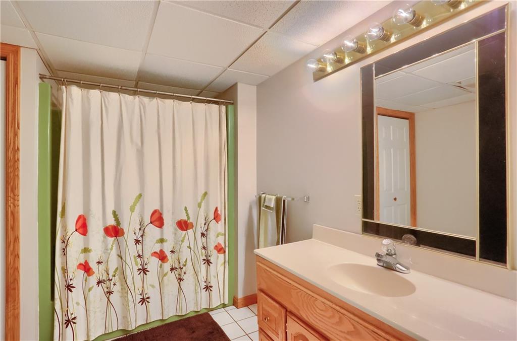 110 Larkspur Circle Butler, PA 16002 - Photo 39 of 50 A full bathroom is conveniently located in the lower level.