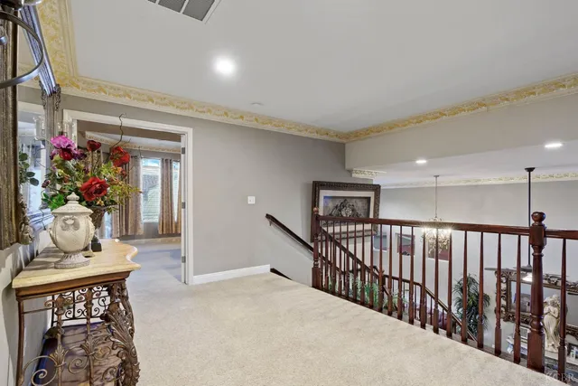 a bedroom with a bed and a closet