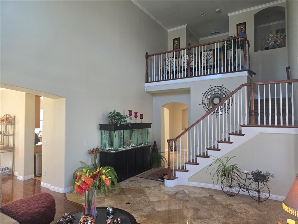 41740 Firenze Street Lancaster, CA 93536 - Photo 8 of 53 a view of entryway with wooden floor
