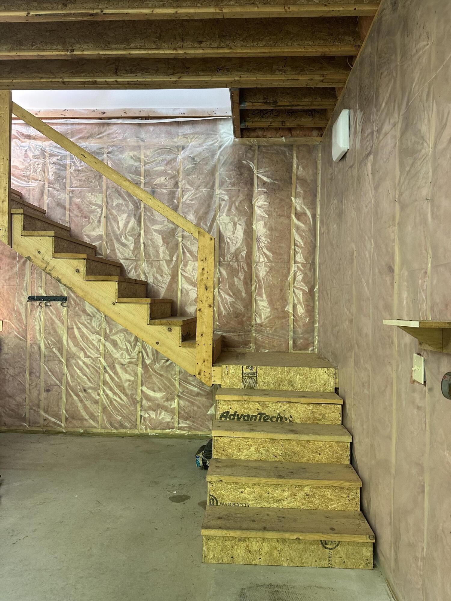 217 Jackson Road Monroe, ME 04951 - Photo 42 of 61 Garage Stairs