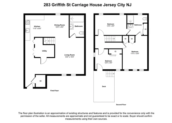 a front view of a building with street