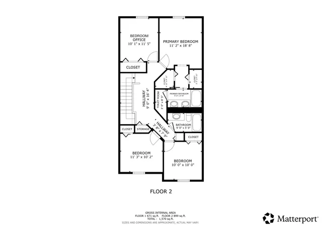 a picture of a floor plan