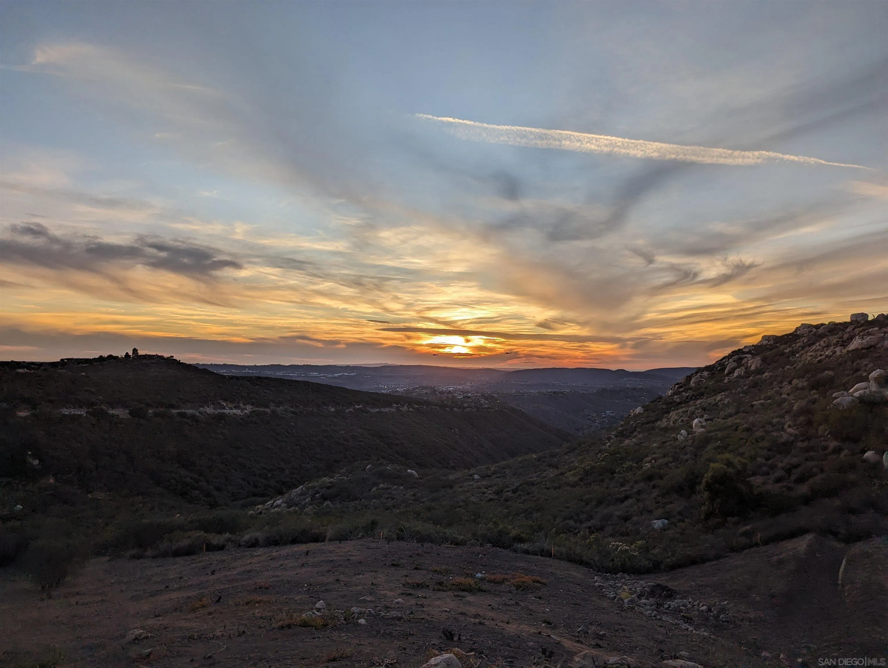 a view of outdoor space and mountain view