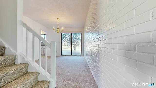 a view of entryway and hall