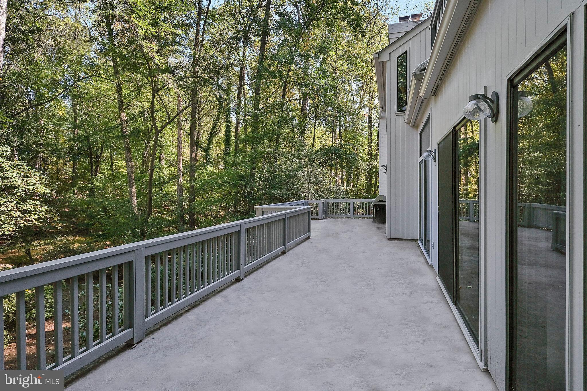 11110 Marcliff Road North Bethesda, MD 20852 - Photo 9 of 38 Deck runs Length of House