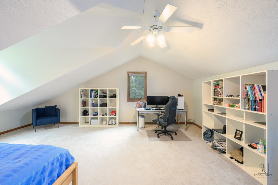 11506 Cemetery Road Capron, IL 61012 - Photo 14 of 42 a view of a livingroom with workspace and a window