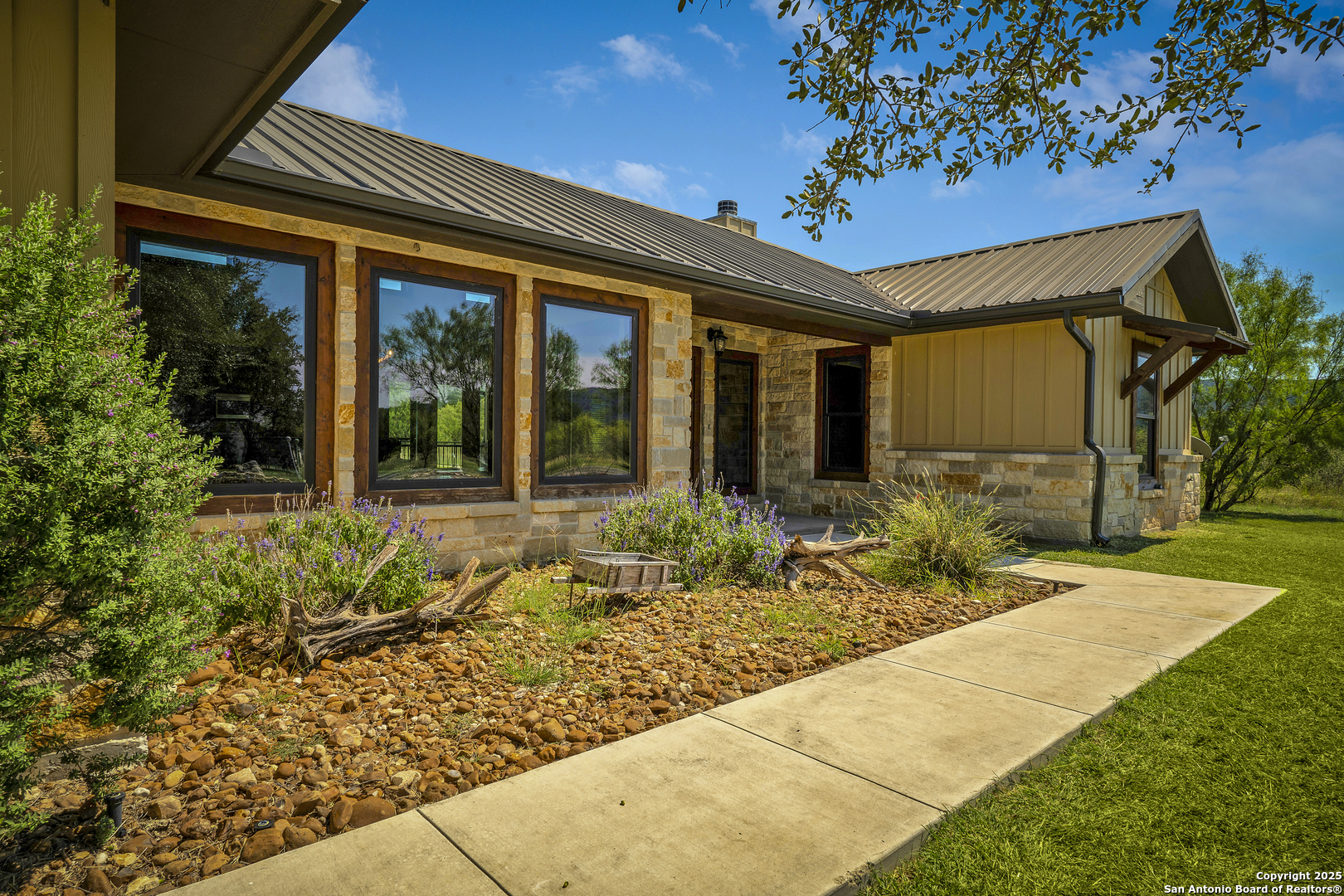 a front view of house with yard