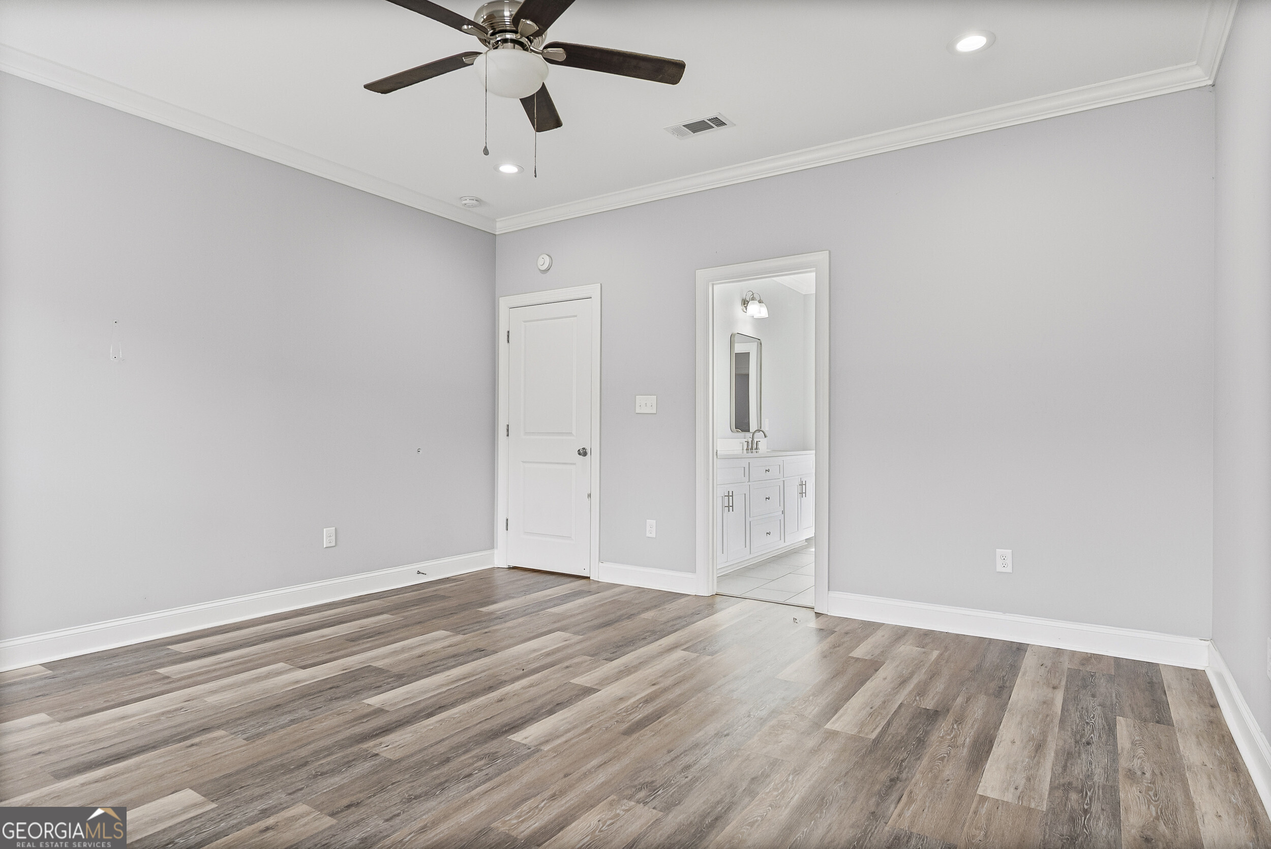 144 Scarlet Way Leesburg, GA 31763 - Photo 16 of 30 wooden floor in an empty room
