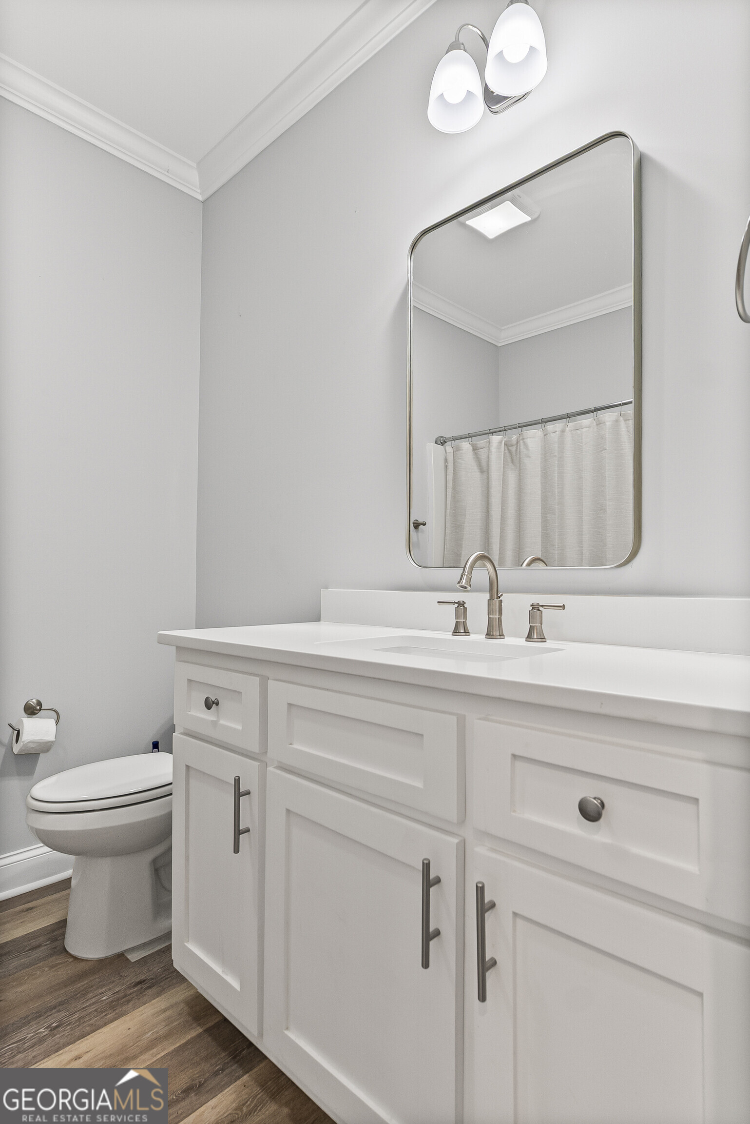 144 Scarlet Way Leesburg, GA 31763 - Photo 24 of 30 a bathroom with a sink and a toilet