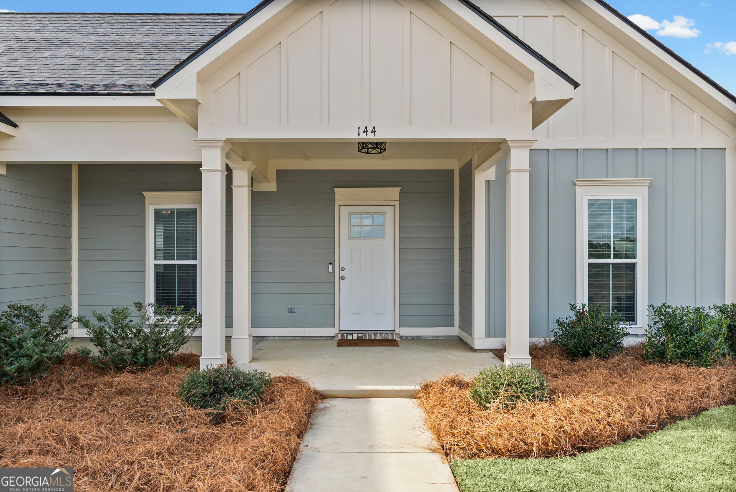 144 Scarlet Way Leesburg, GA 31763 - Photo 7 of 30 a front view of a house with garden