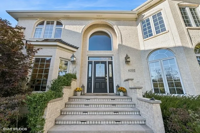 a view of a building with a entryway