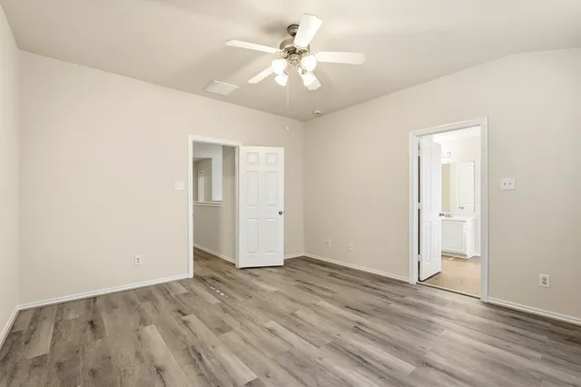 wooden floor in an empty room