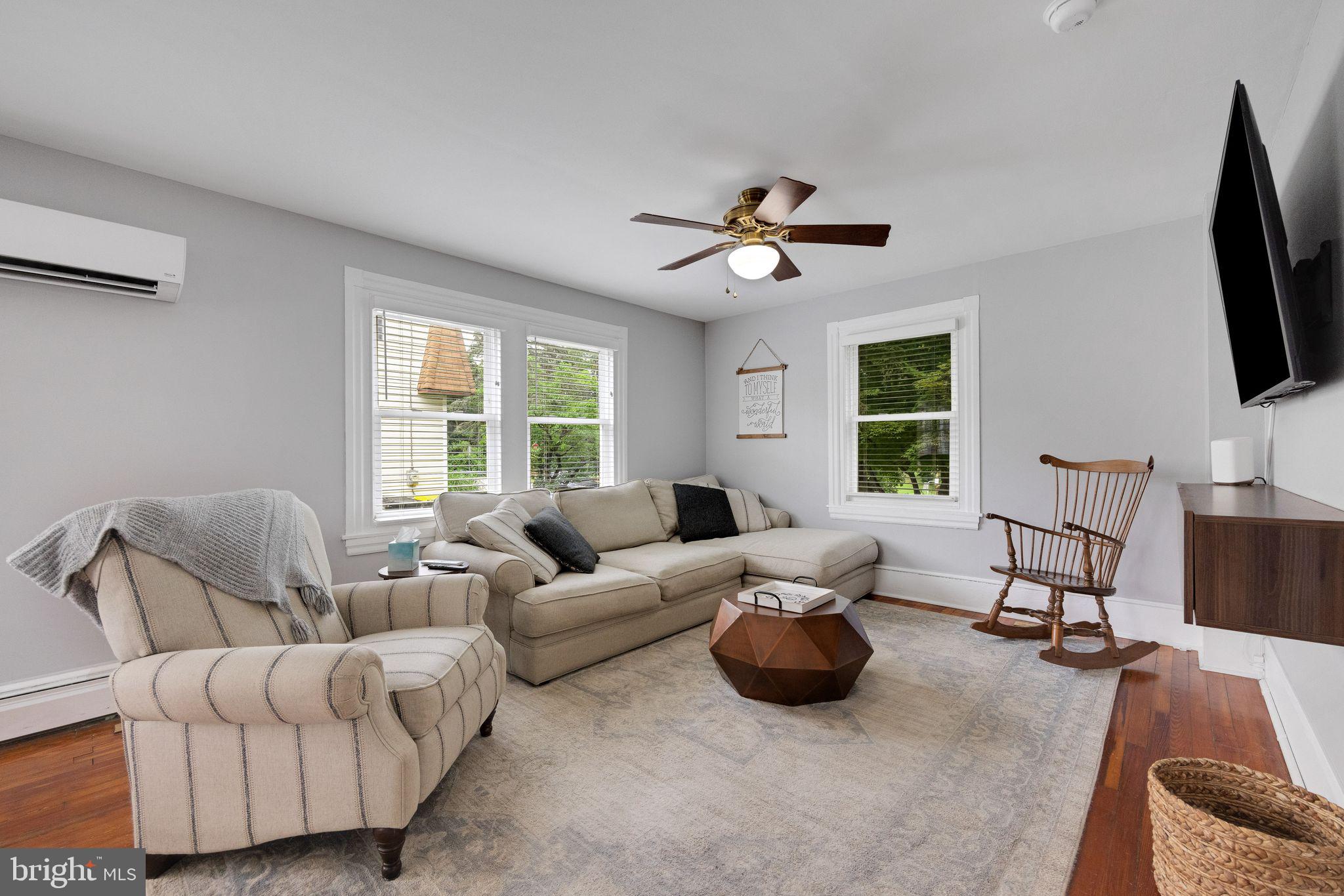 665 U Street King of Prussia, PA 19406 - Photo 5 of 26 a living room with furniture ceiling fan and a window