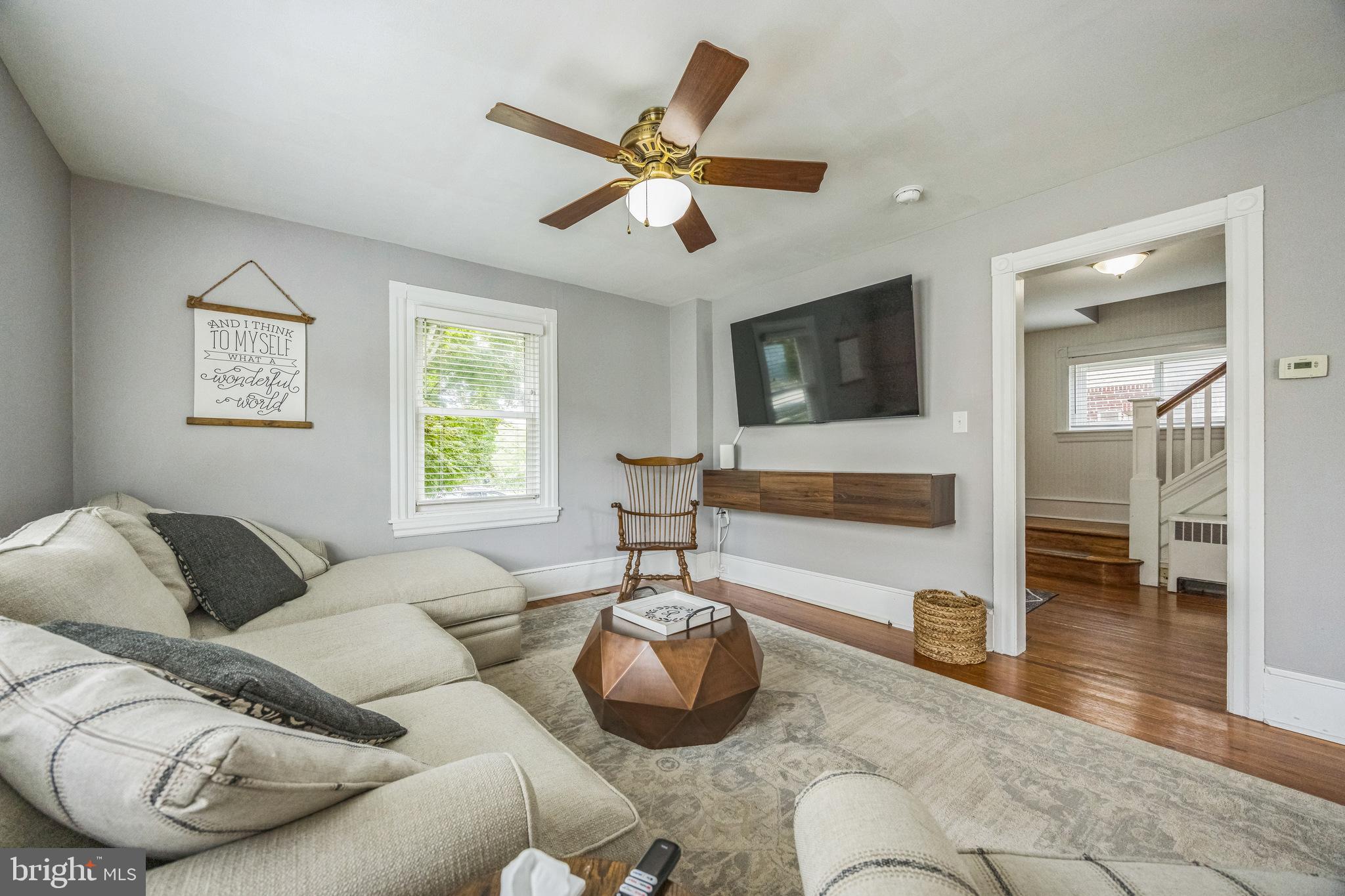 665 U Street King of Prussia, PA 19406 - Photo 6 of 26 a living room with furniture and a flat screen tv