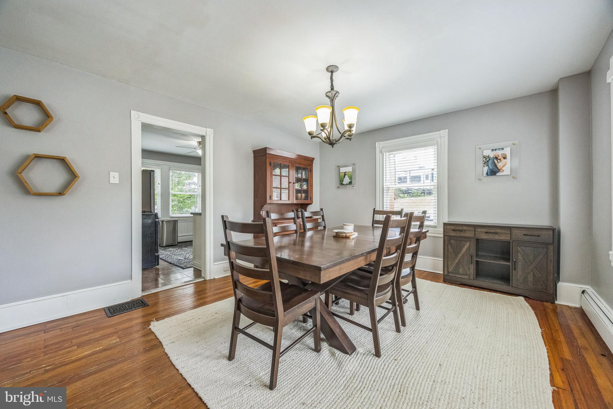665 U Street King of Prussia, PA 19406 - Photo 9 of 26 a view of a dining room with furniture and wooden floor