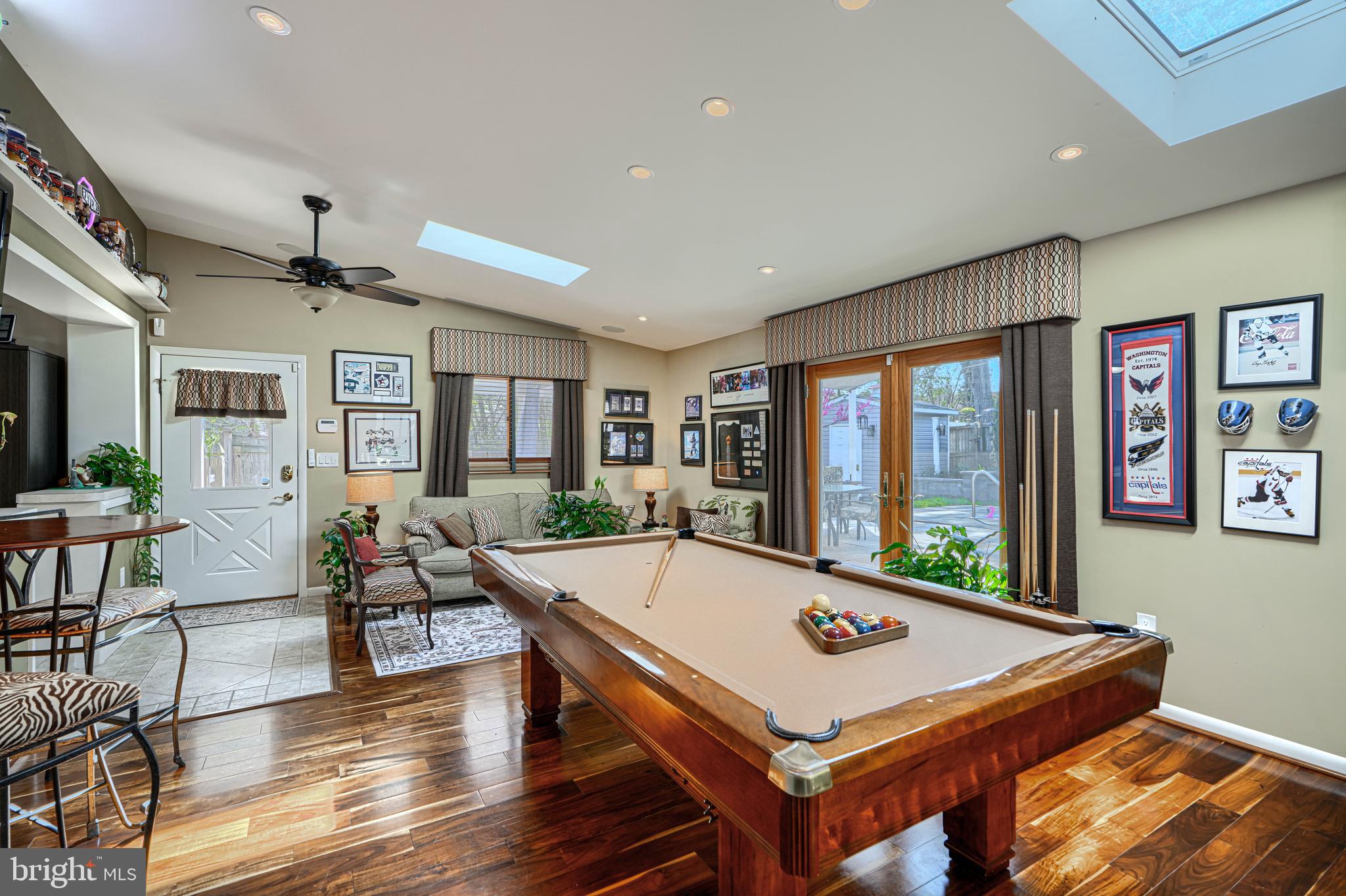 2118 Eastridge Road Lutherville-Timonium, MD 21093 - Photo 16 of 49 a room with pool table and windows