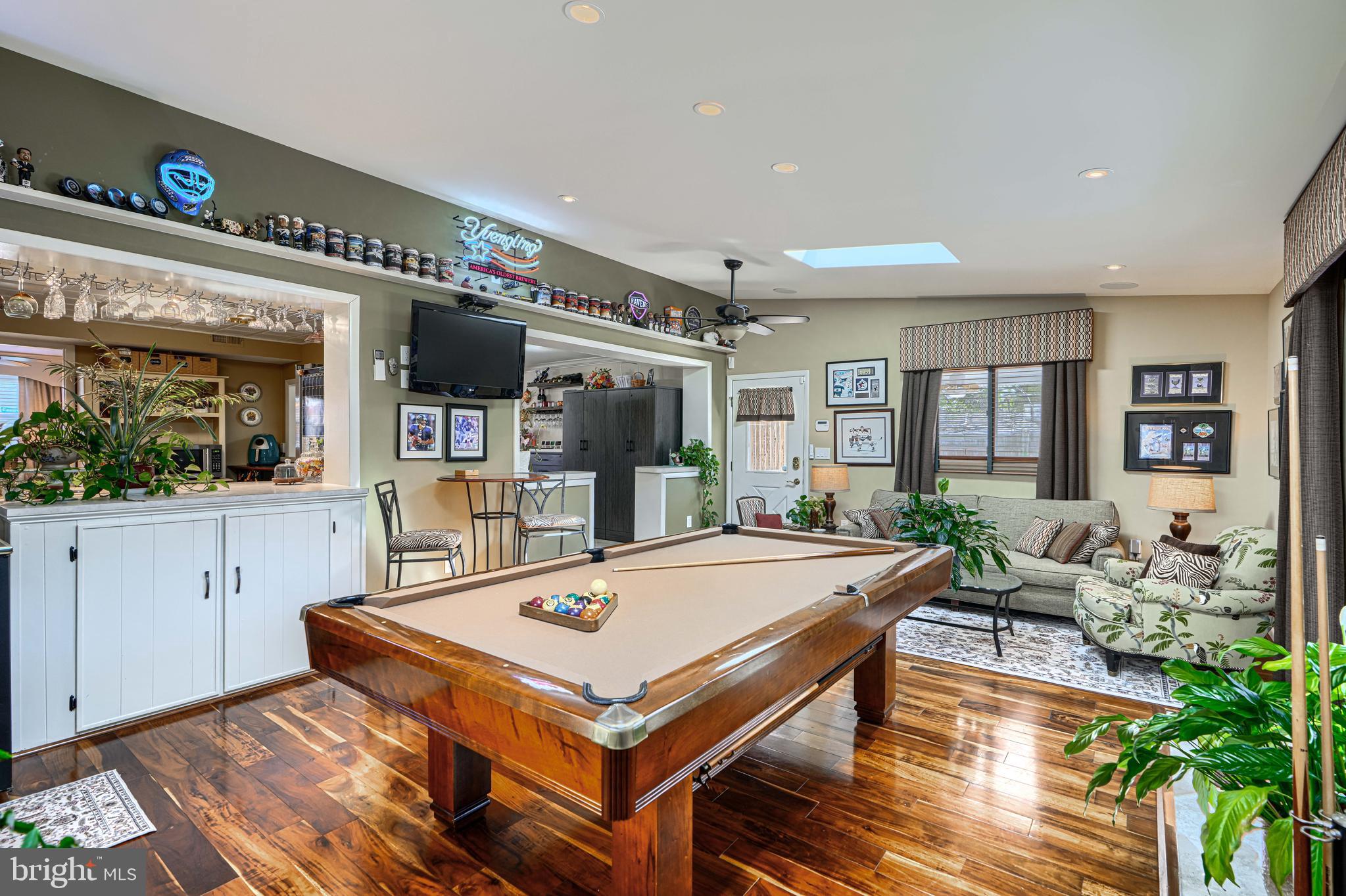 2118 Eastridge Road Lutherville-Timonium, MD 21093 - Photo 17 of 49 a room with pool table and windows