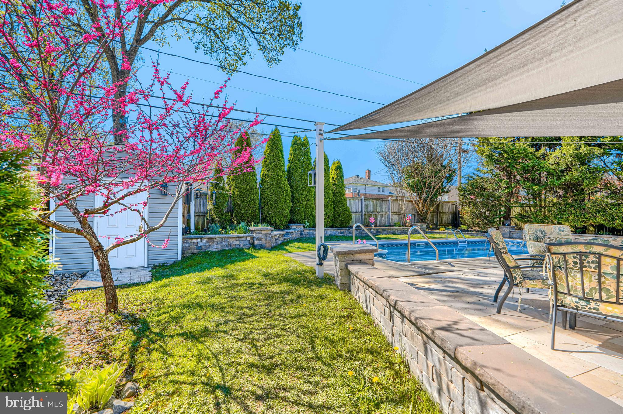 2118 Eastridge Road Lutherville-Timonium, MD 21093 - Photo 46 of 49 a view of a backyard with a patio